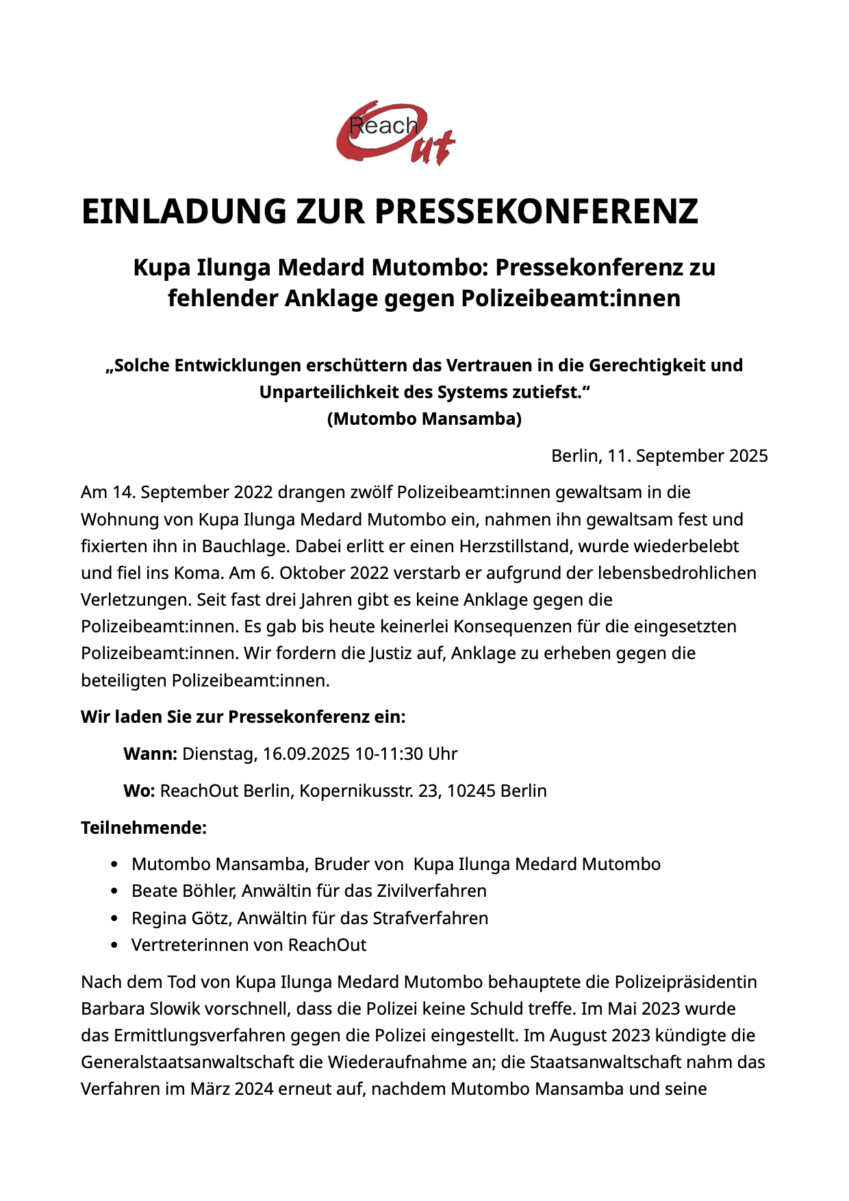 Pressemitteilung für PK 16.09.2025
